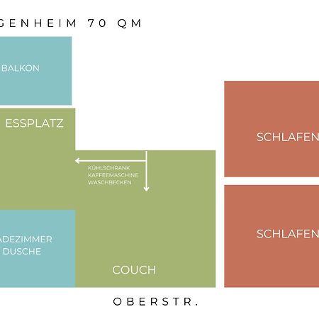 Apartament Teigenheim Rüdesheim nad Renem Zewnętrze zdjęcie